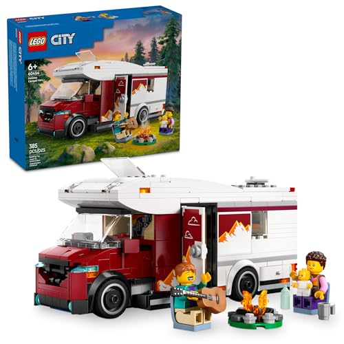 LEGO City Holiday Adventure Camper Van Building Toy Set S755