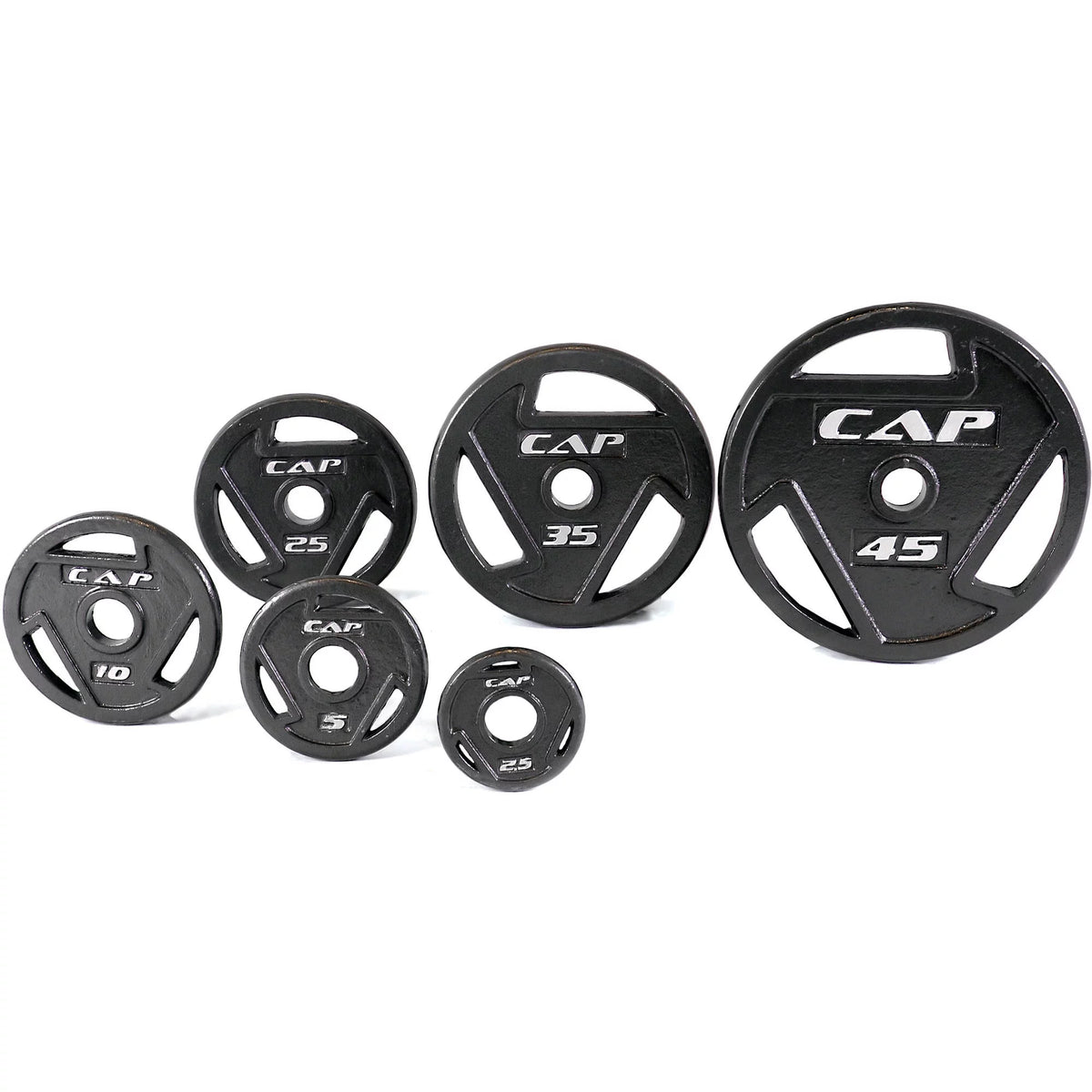2.5lb Black Olympic Grip Plate W54051