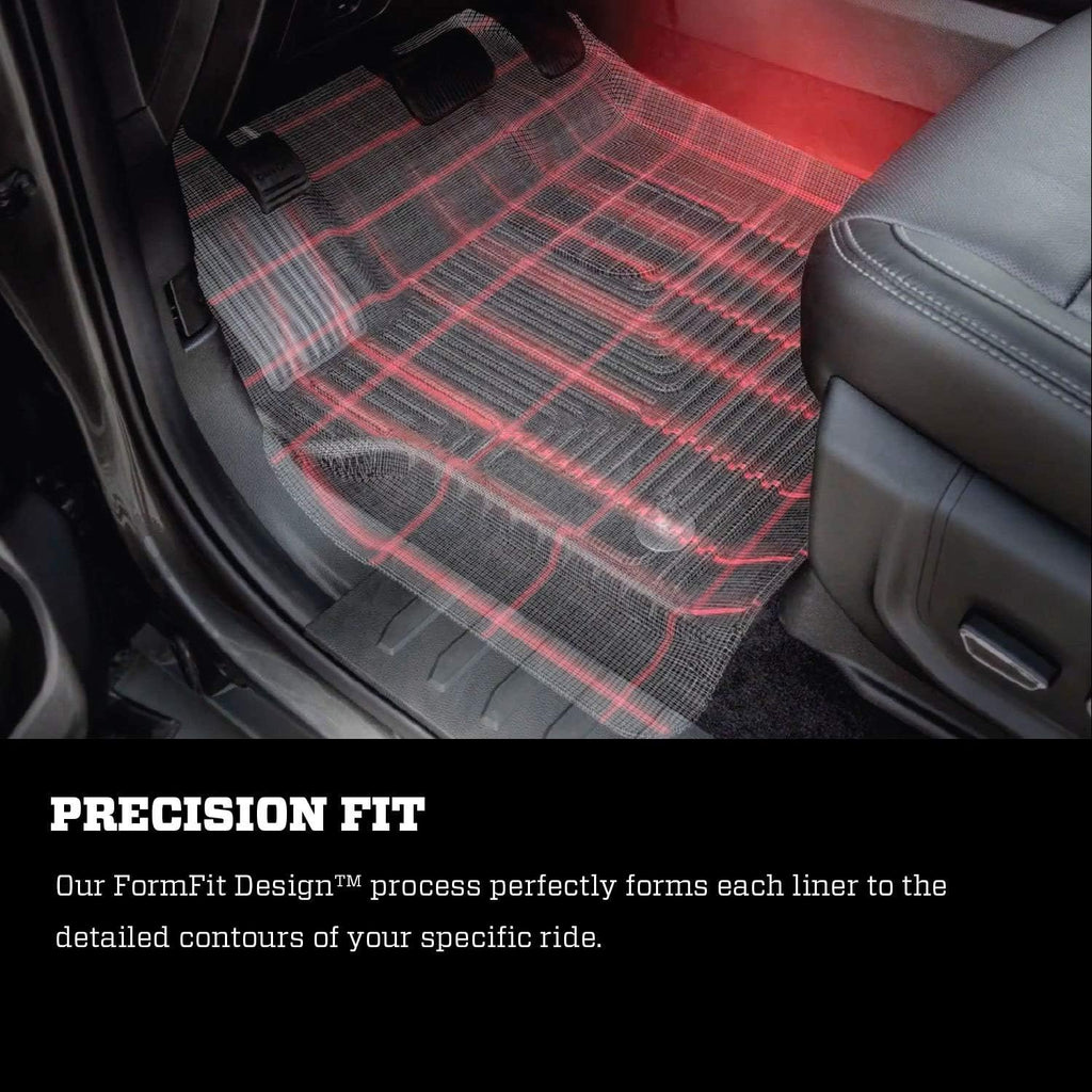 Black Front & 2nd Seat Floor Liners 3 Pcs D9797