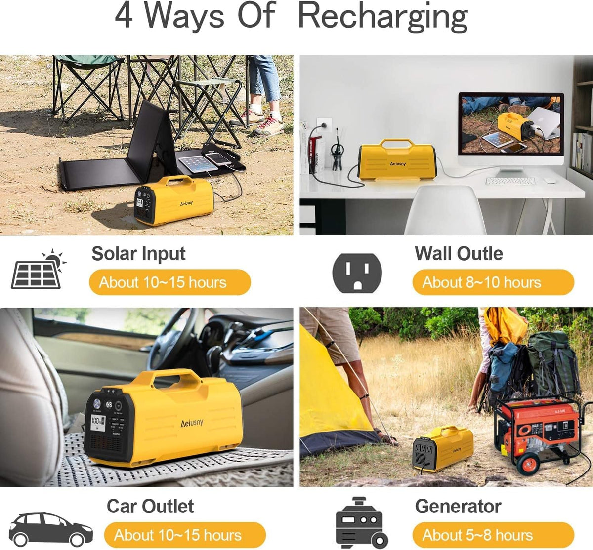 Portable Power Station 296Wh 400W A61326