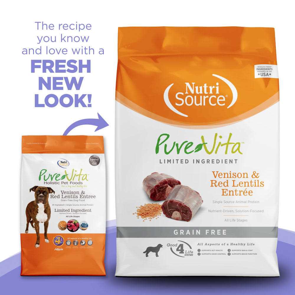 Grain Free Venison Red Lentils Dog Food O56657