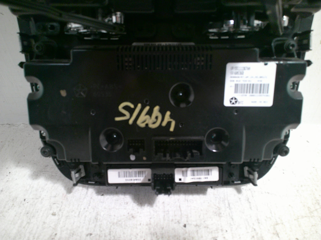 11-20 Dodge Caravan Front Dash AC Automatic Temperature Control Y31560