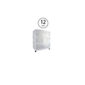 3 Drawer Wide Storage Cart with Caster (12 Pack) R596