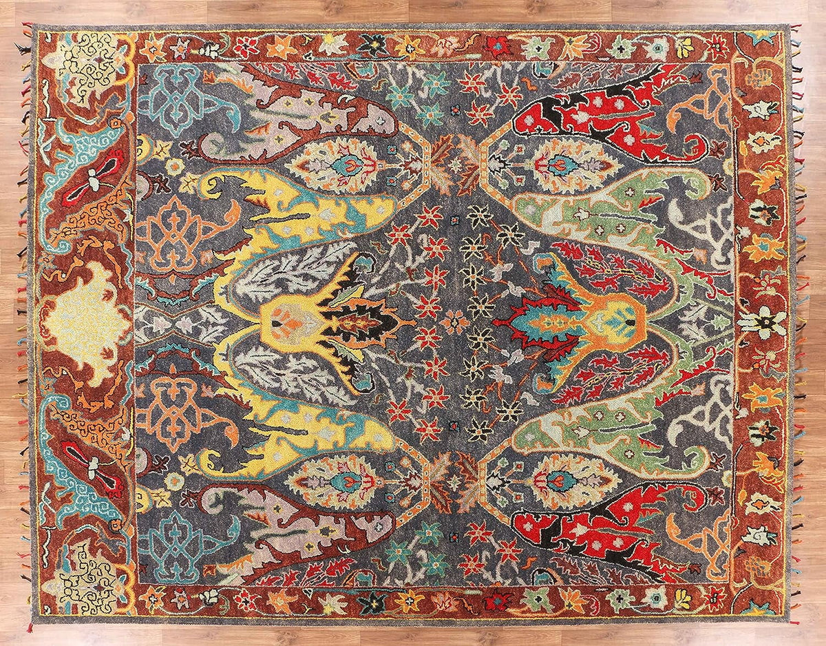 Handmade Tufted 100% Woolen Rugs & Carpet I9629