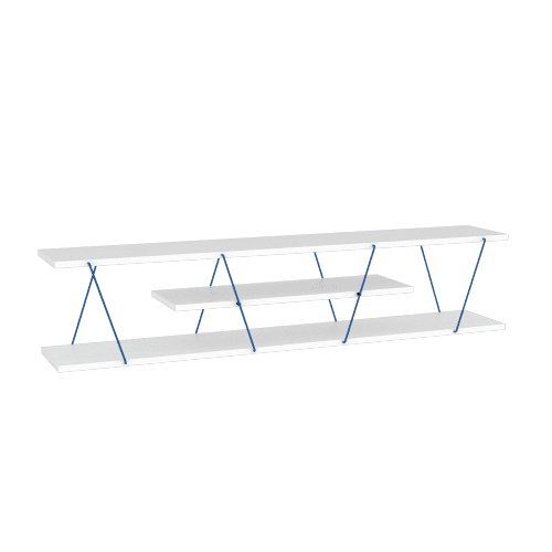Mid Century Modern 4 Shelves 56 inch Tv Stand E5778