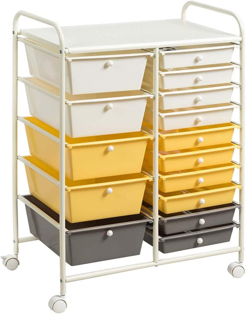 15-Drawer Rolling Storage Cart X98708