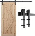7ft Heavy Duty Sliding Barn Door Hardware Kit P4597