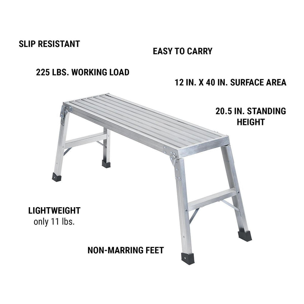 40 In. Lightweight Aluminum Work Platform N862