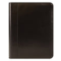 Leather Open Binder - Black, 7.5 W x 9.5 H x 1.75 D D286764