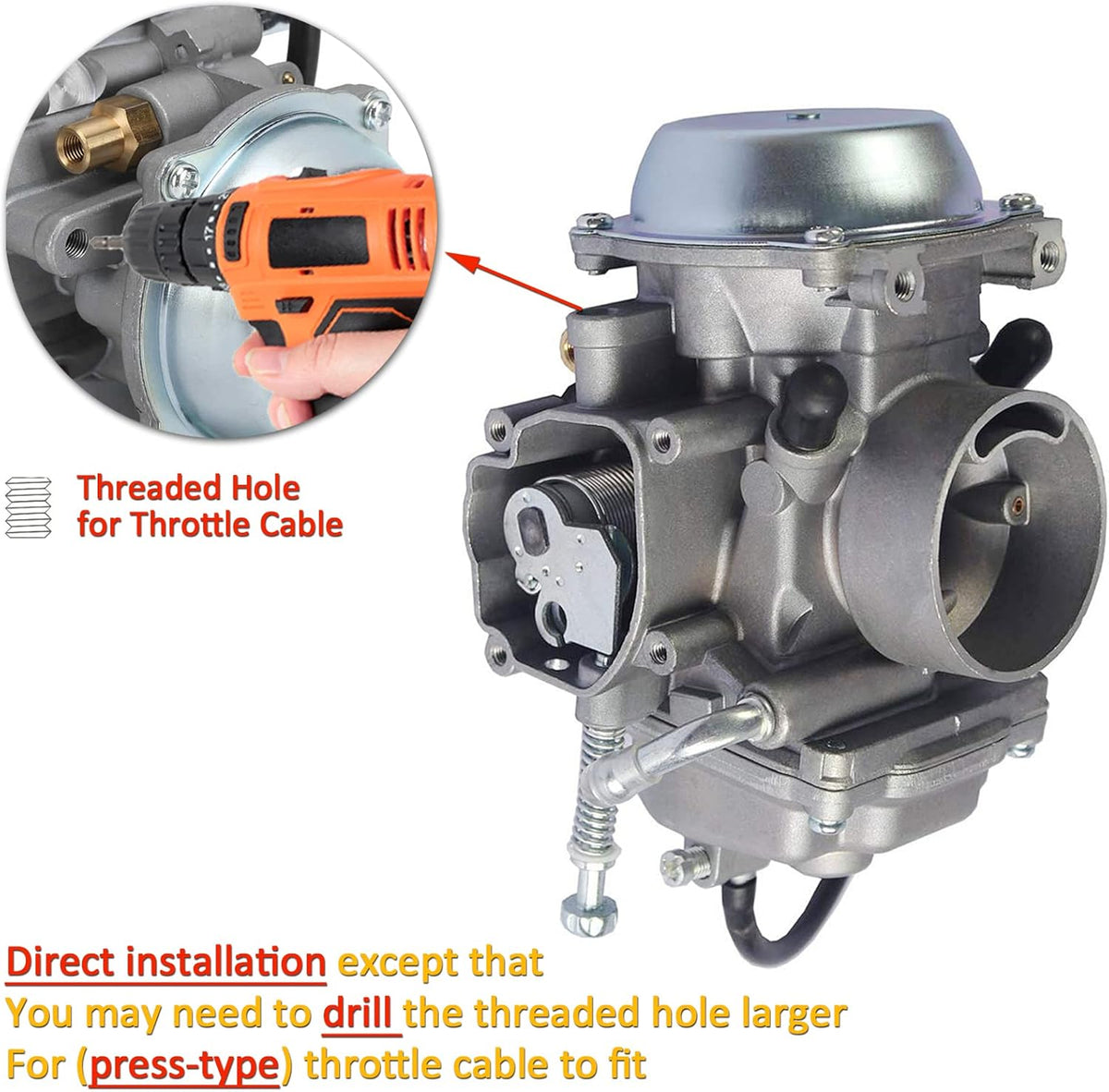 Carburetor Pack of 2 for Polaris Sportsman ATV Quad V7635