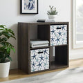 Espresso Cube Bookcase L4945