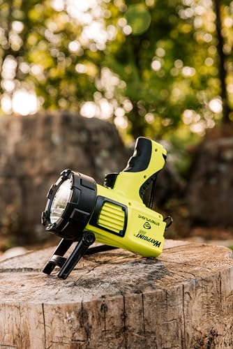 Yellow Rechargeable 1400-Lumen Pistol-Grip Spotlight M61201
