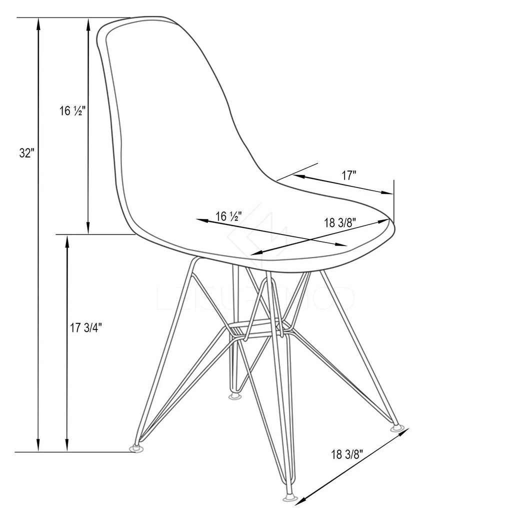 Molded Eiffel Side Chair I972706