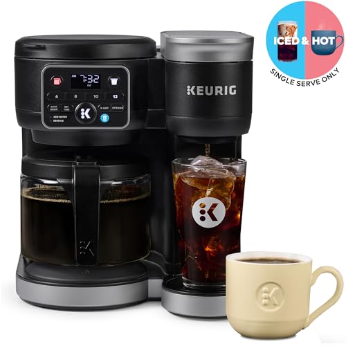 Single Serve & Carafe Coffee Maker, 72oz Reservoir R623
