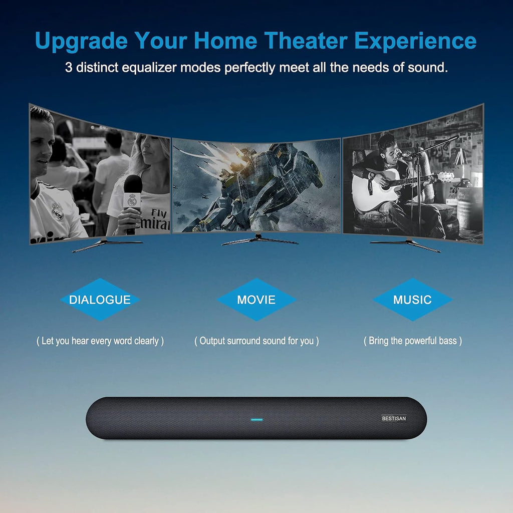 Wired and Wireless Bluetooth Sound Bar S188163