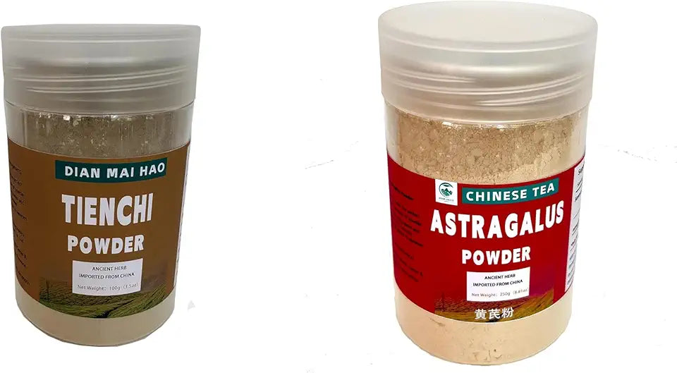 Astragalus Powder 8.81oz + Tienchi Powder 3.5oz X1610