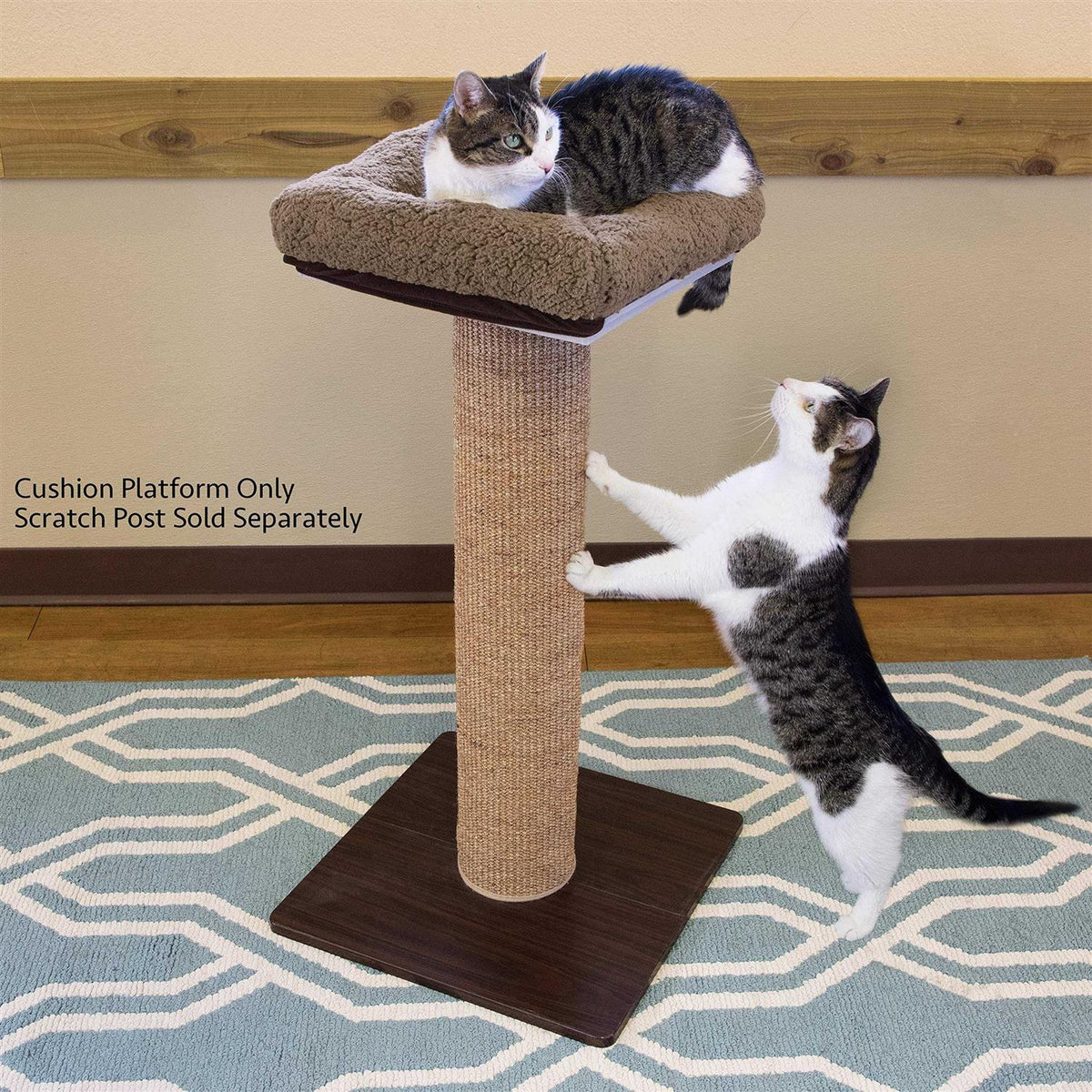 Sisal Post Cat Scratchers and Cushion V4352