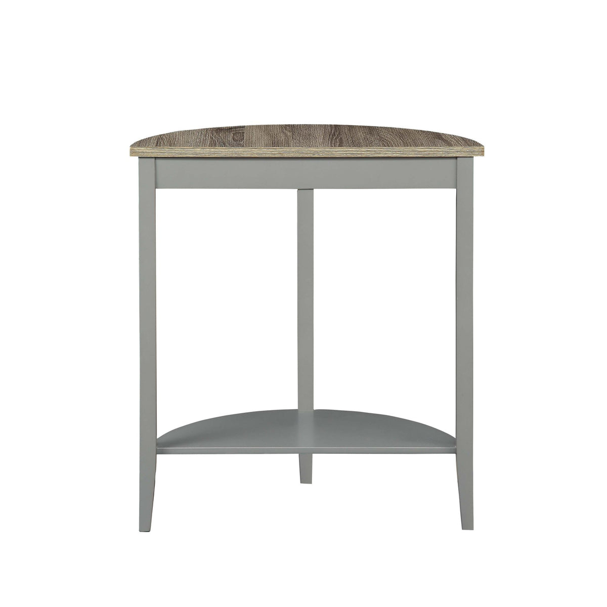 Gray Oak Console Table X893