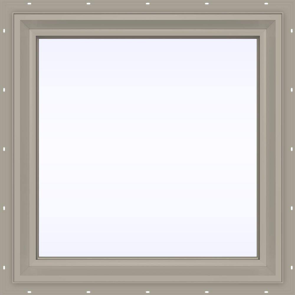 Desert Sand Vinyl Picture Window with Low-E 366 Glass R881