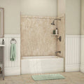 9-Piece Adhesive Tub Surround in Alaskan Ivory C405421