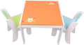 Orange Owl Wooden Kids Table and Chair Set T86630