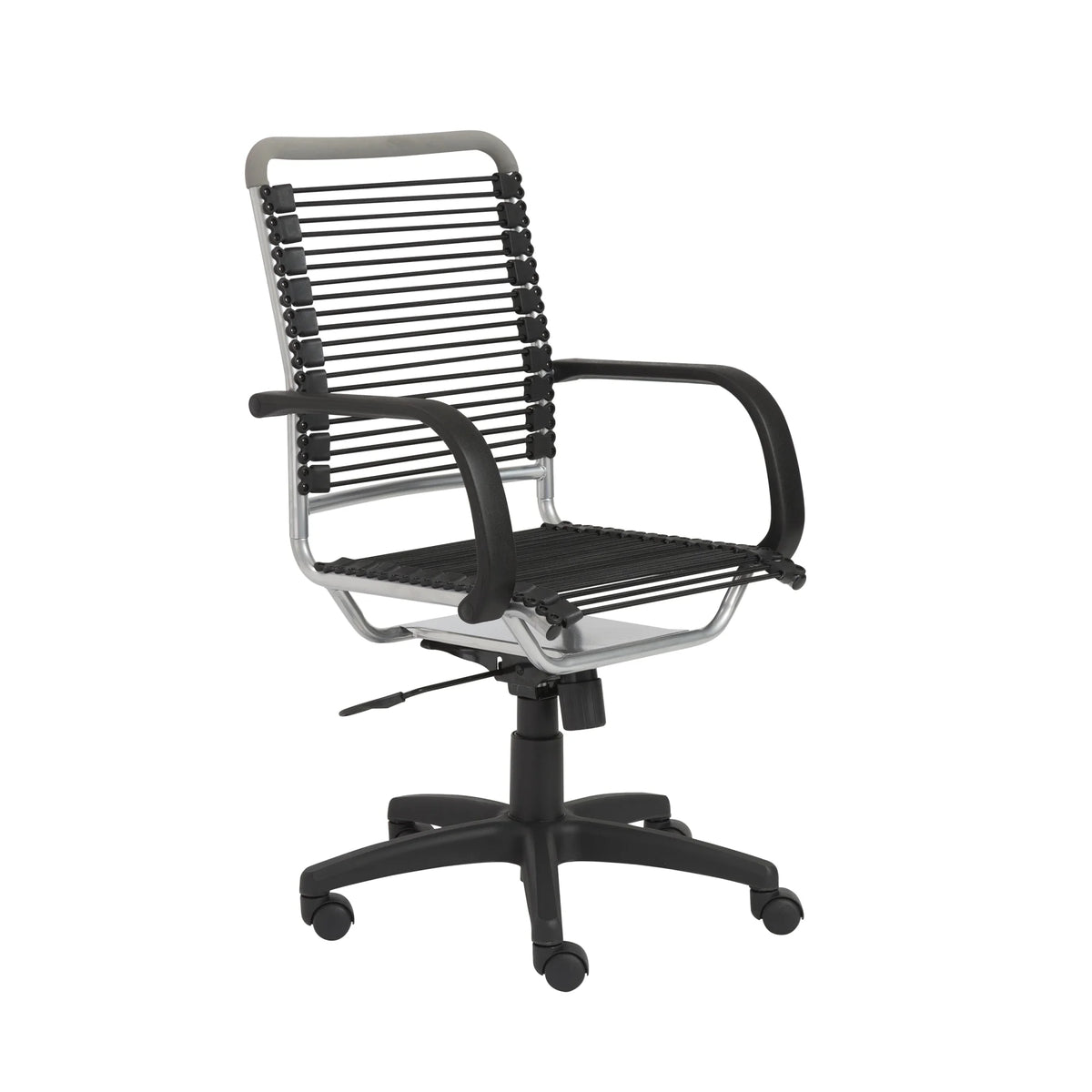 High Back Office Chair with Fixed Arm A51563