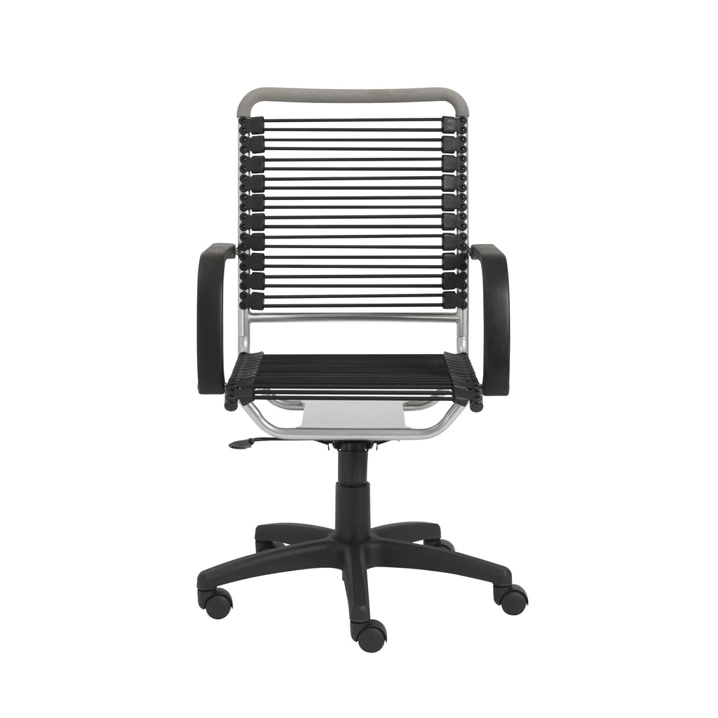 High Back Office Chair with Fixed Arm A51563
