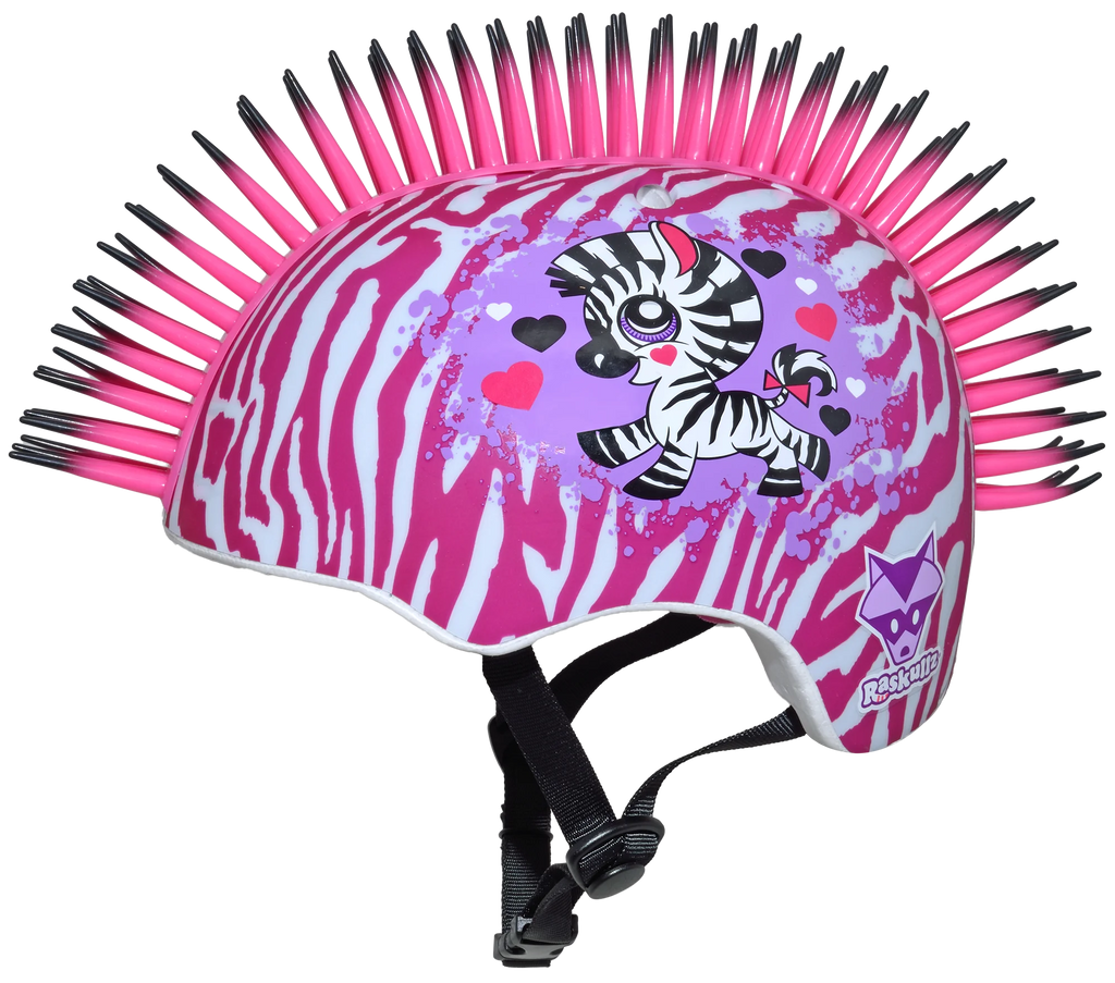 Zebra Mohawk Helmet, Child 5+ (50-54cm) M4888