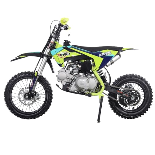 125cc Dirt Bike with Automatic Transmission, 14"/12" Tires E7071