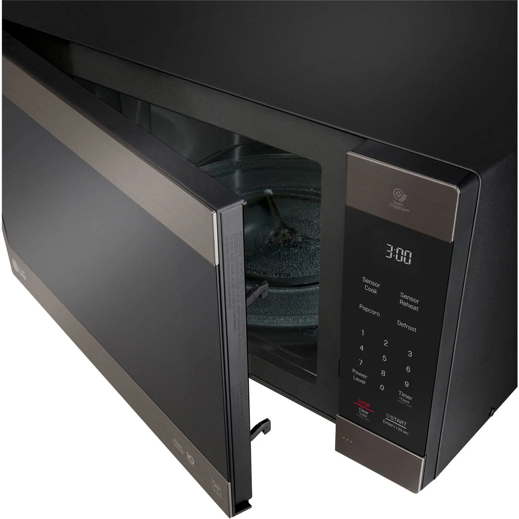 Black Stainless Steel Countertop Microwave J2228