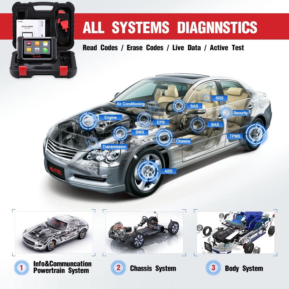 Bi-Directional Control Diagnostic Scan Tool O2740