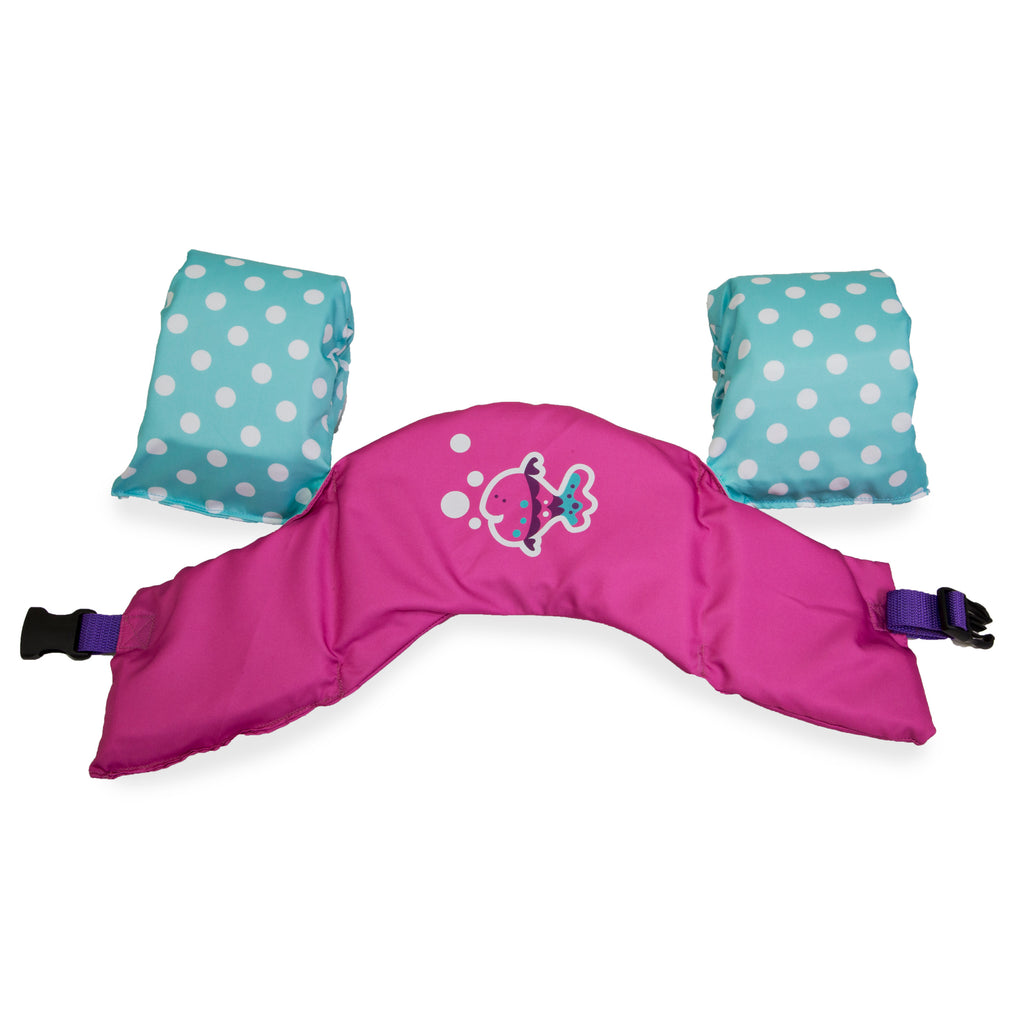 Pink Fish Swim Trainer Life Jacket I257