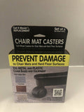 Soft-Wheel Casters for Metal Bases, Pack of 5 V22912