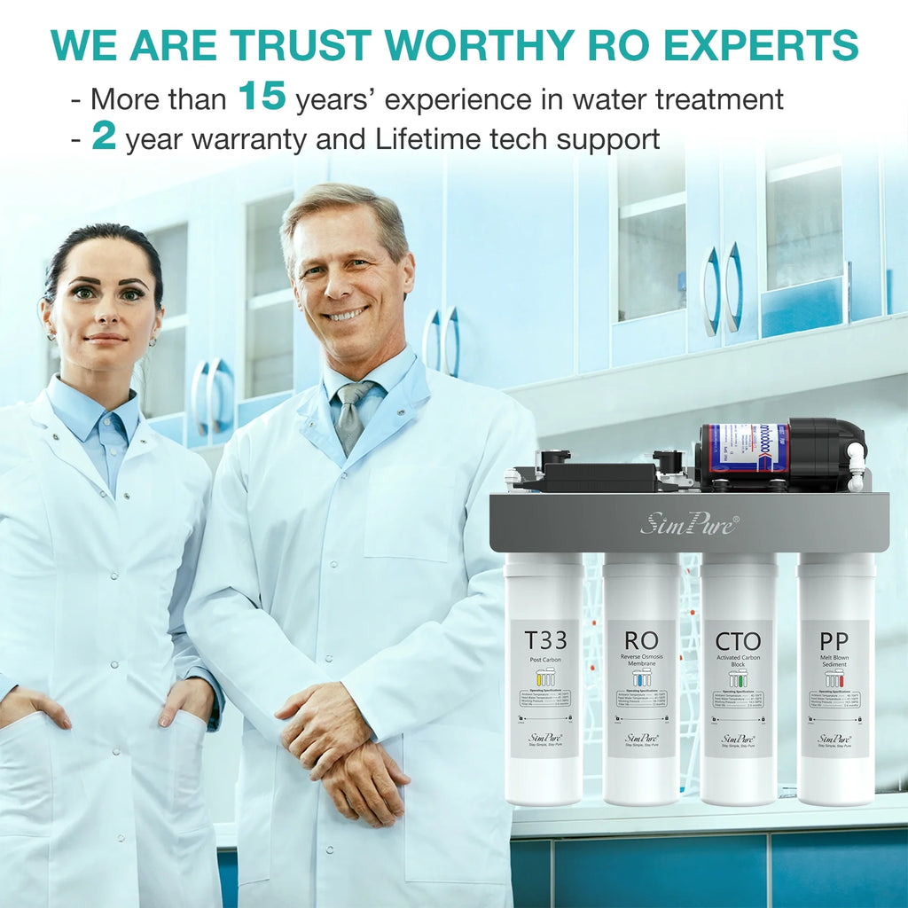 Tankless RO Reverse Osmosis Water Filtration System N278