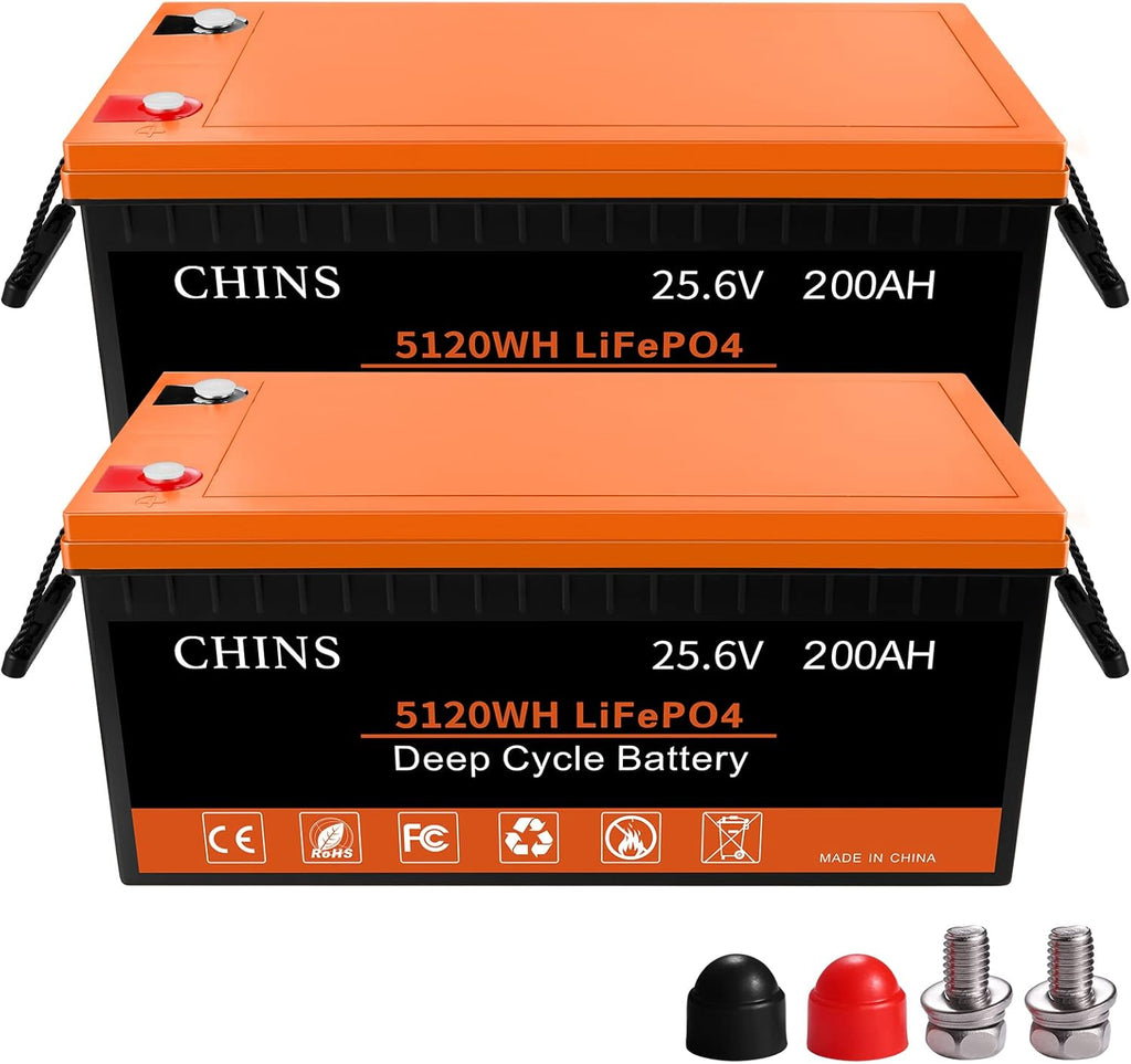 12V 100AH LiFePO4 Lithium Battery with Built-in 100A BMS B320