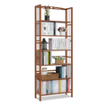 Bamboo 6 Tiers Open Bookshelf Y448