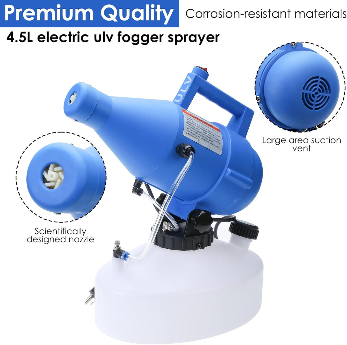 4.5L Electric ULV Portable Fogger Sprayer O304316