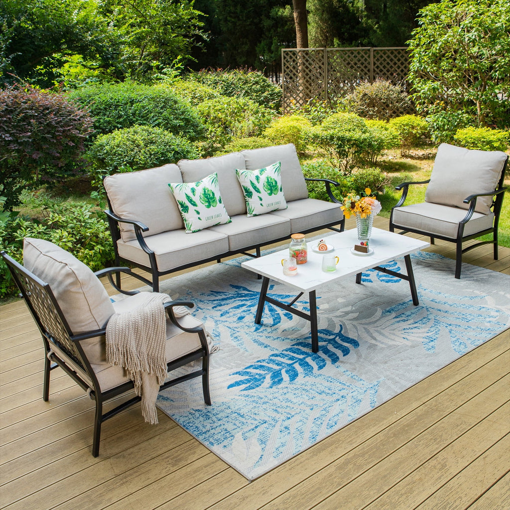 5-Seat Metal Patio Conversation Set T261880