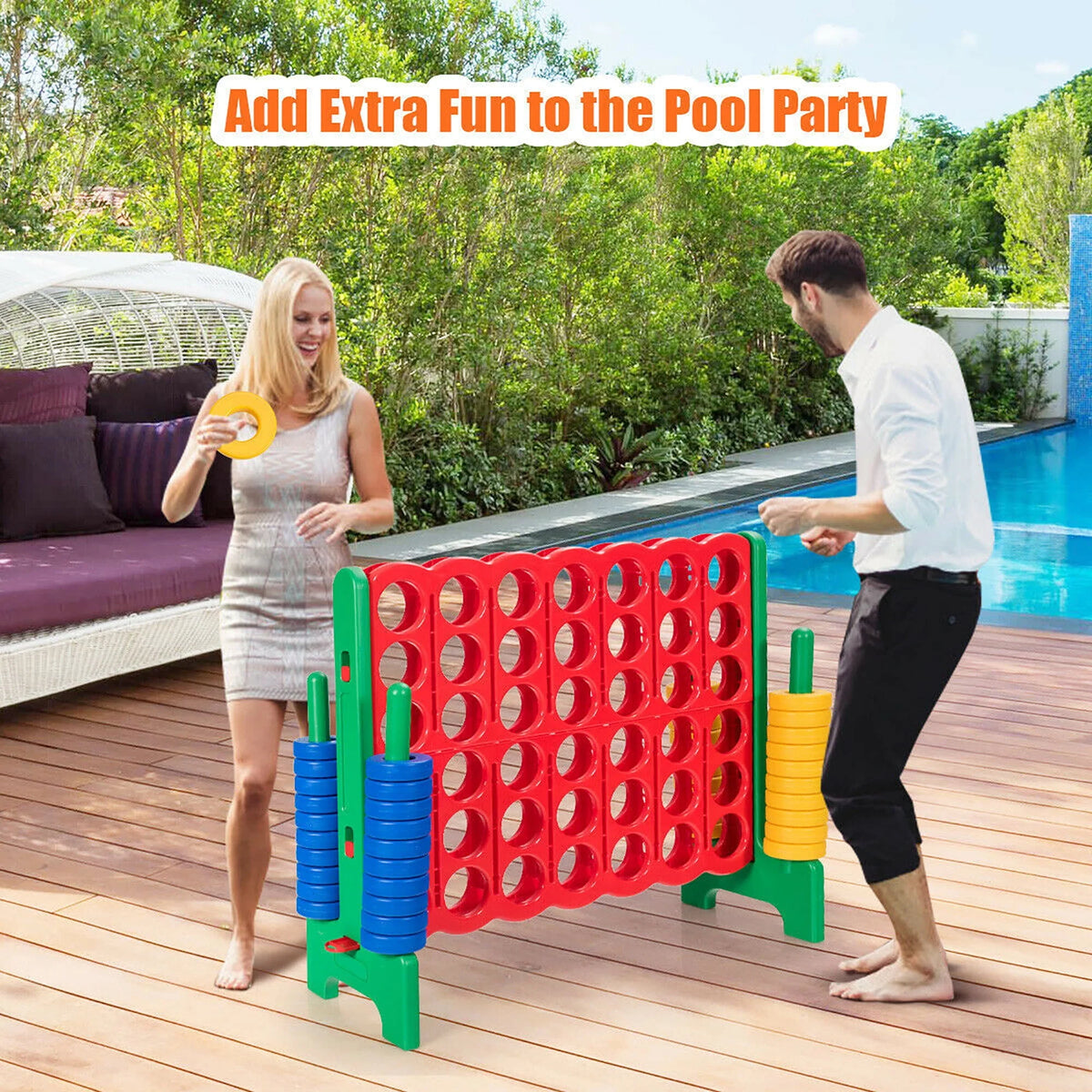 Jumbo 4-to-Score Giant Game Set O54585