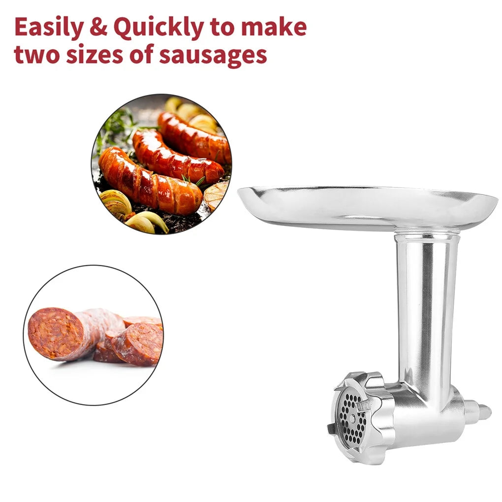 Metal Meat Food Grinder Attachment Kit for Stand Mixer H9274