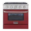 30 in. 4.2 cu ft. Natural Gas Range with Red Door P89368