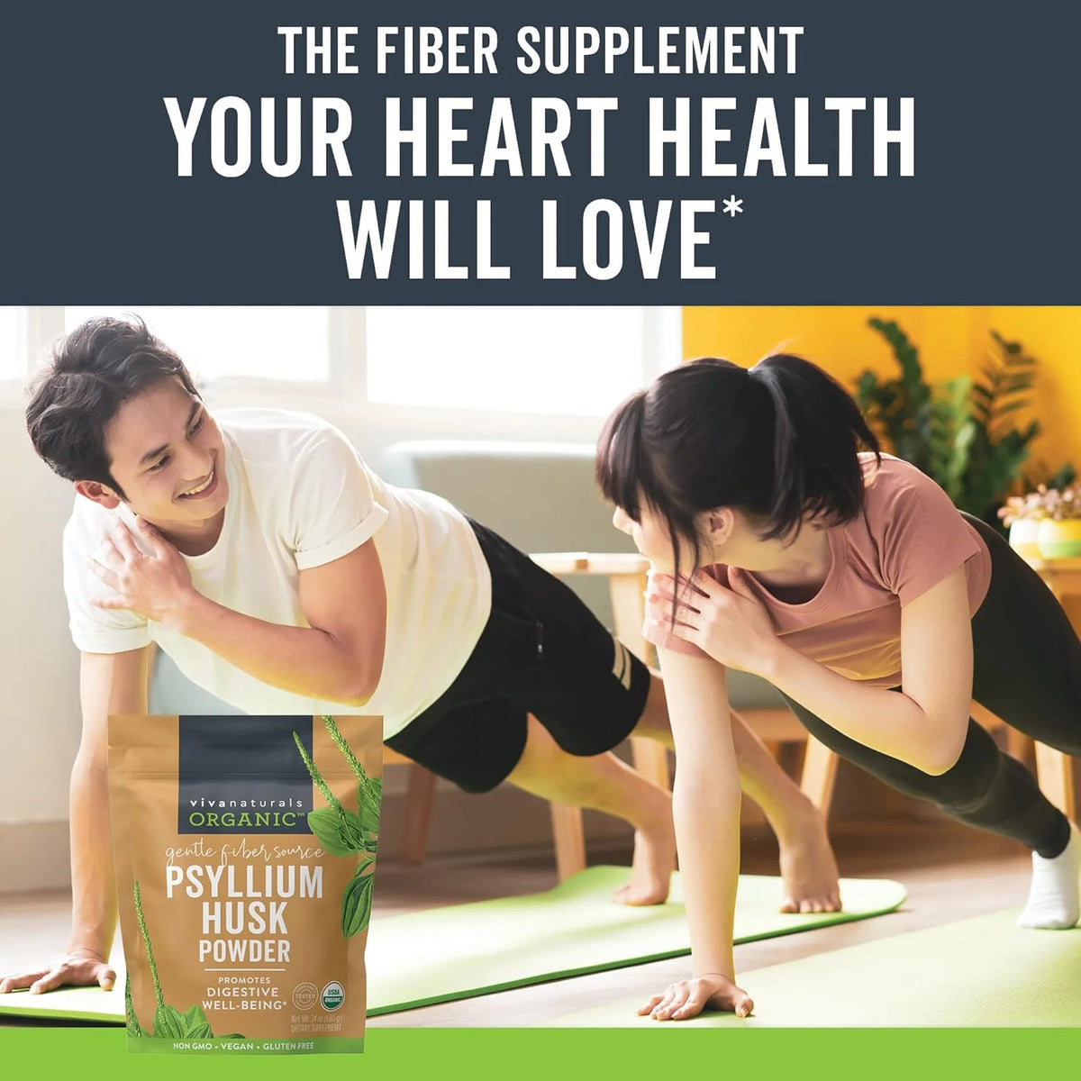 Organic Psyllium Husk Powder (1.5 lbs) N30862
