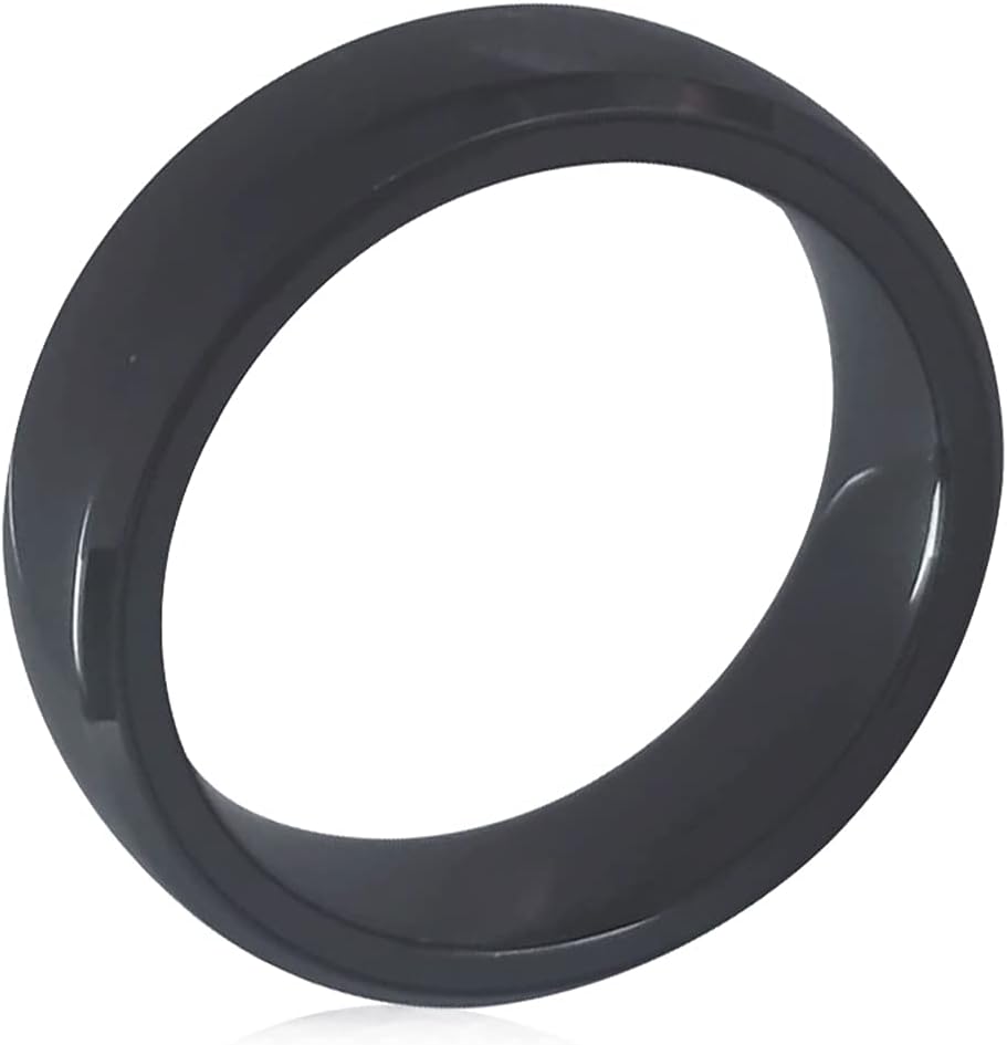 Black RFID NFC Ceramic Ring Key Accessory O92413