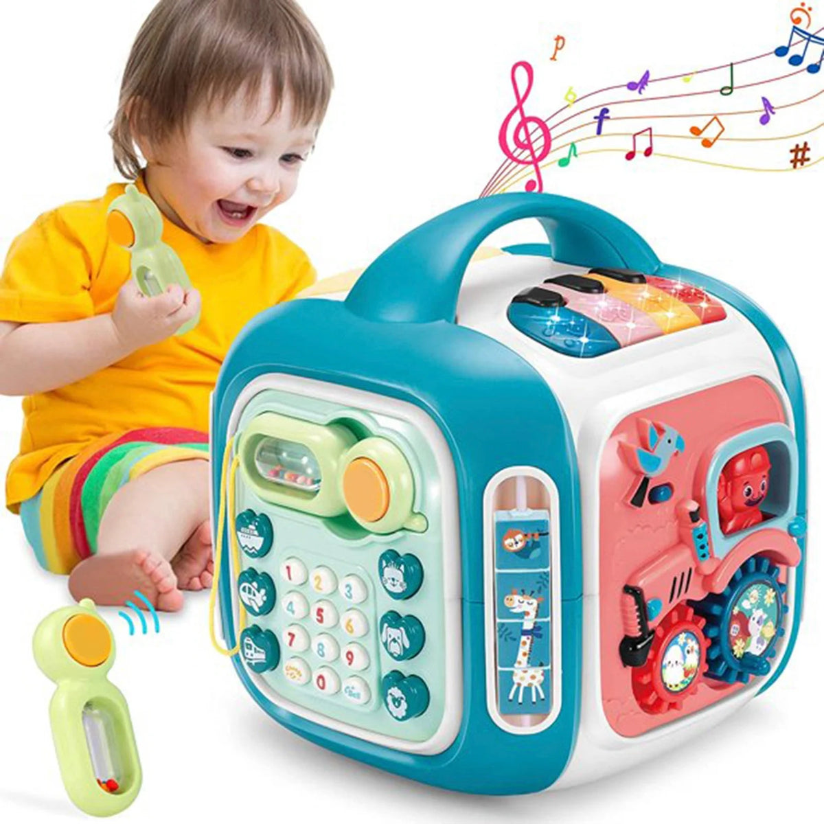Baby Activity Cube Musical Learning Toy L4153
