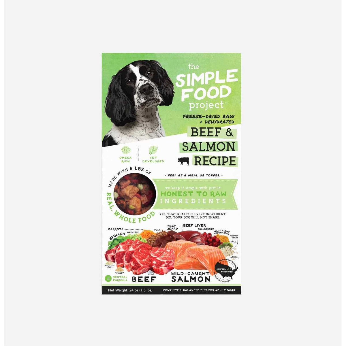 Freeze Dried Beef & Salmon Pet Supplies A11069