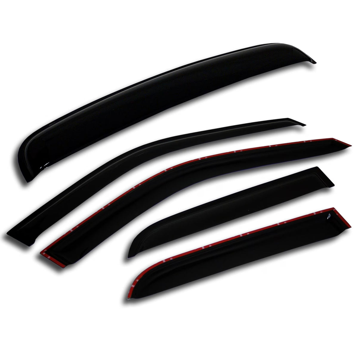 Outside Mount Window Visor Deflector and Sunroof 5 Pcs Set Z692