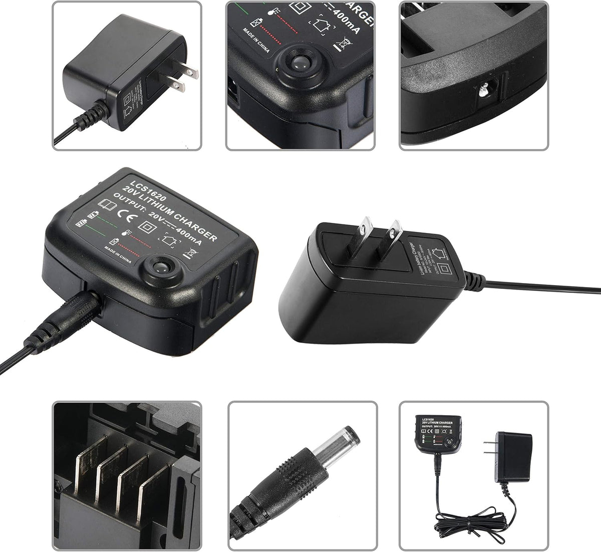 20V Lithium Battery Charger Pack of 2 I23900