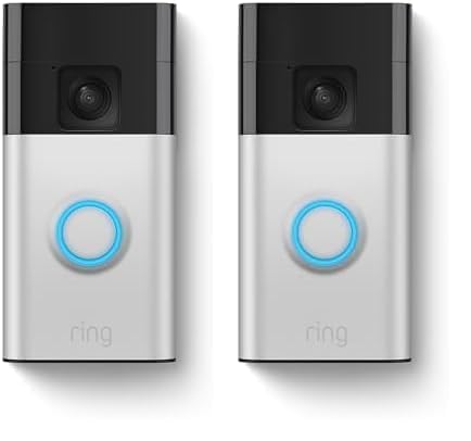 Satin Nickel Battery Doorbell Y296743