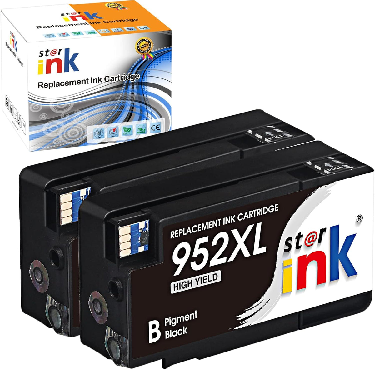 Compatible Ink Cartridge for HP 952XL Black 2 Packs C1545