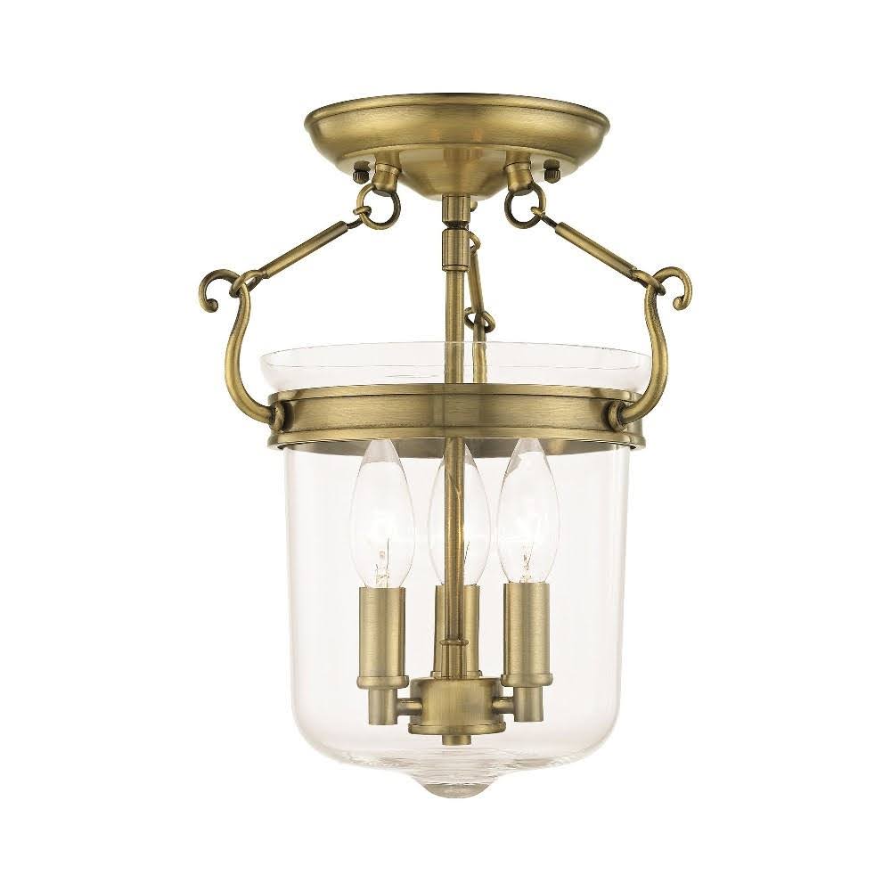 Bronze 3 Light Ceiling Mount T13693